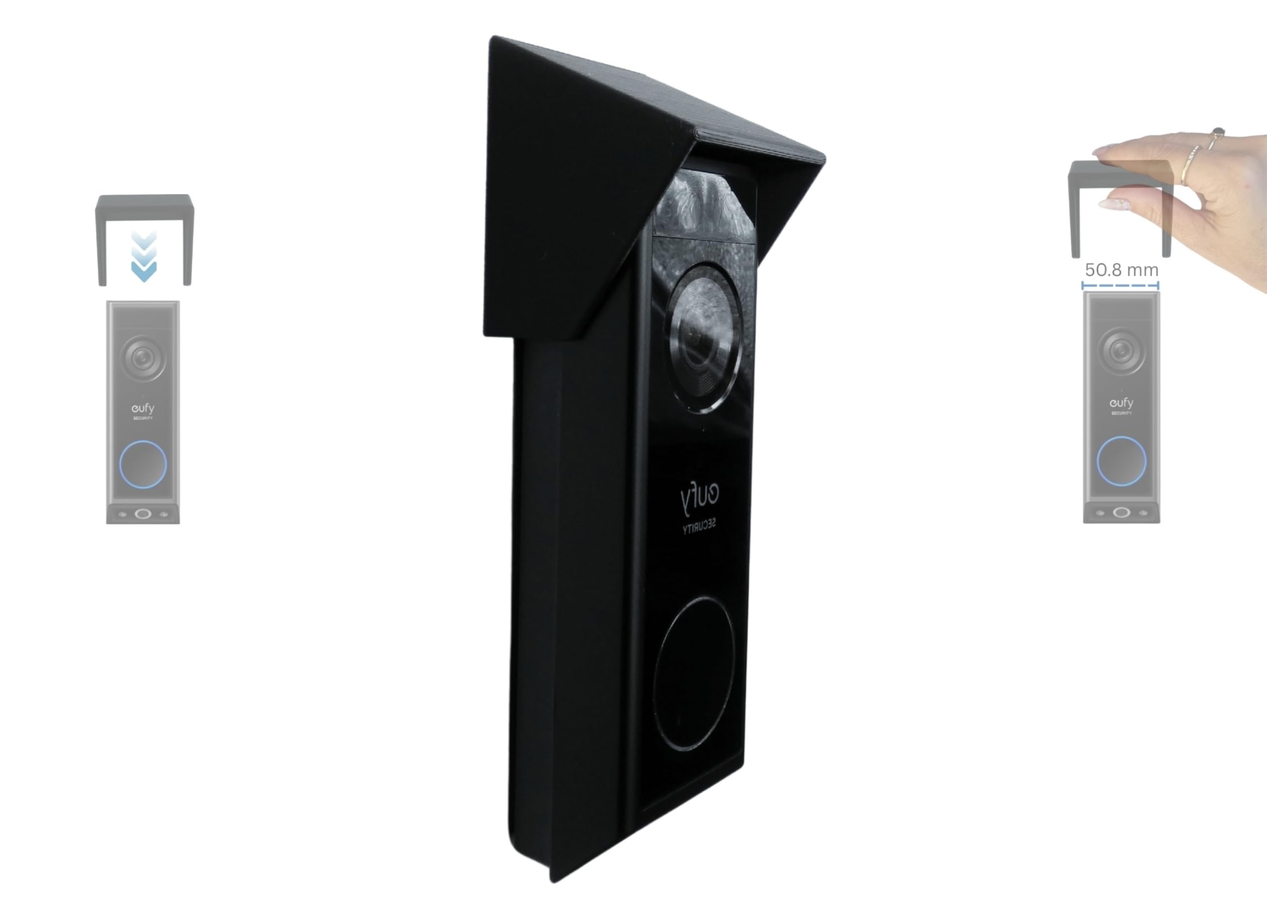 Eufy Doorbell Guard (50.8mm Width) (Black)