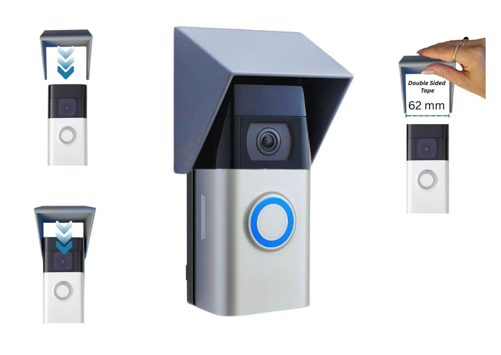 Ring Doorbell Guard Standard (62mm Width) (Gray)