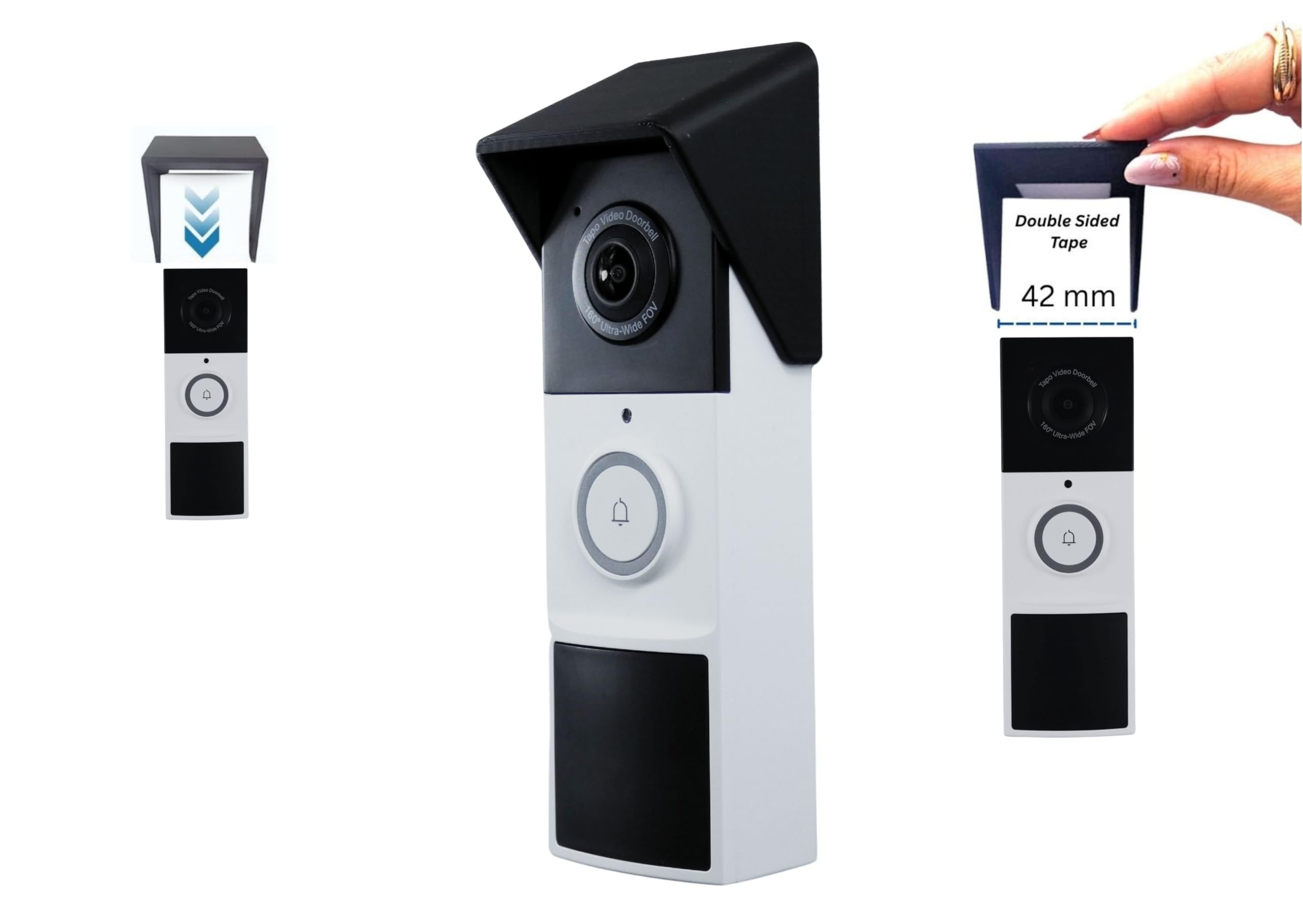 Tapo Doorbell Guard (49.8mm Width) (Black)